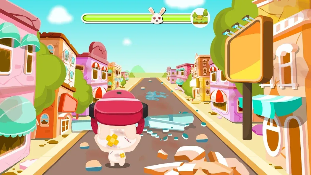 Baby Panda Earthquake Safety 1  [МОД Unlimited Money] Screenshot 4