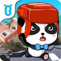 Взлом Baby Panda Earthquake Safety 1  [МОД Unlimited Money] - последняя версия apk на Андроид