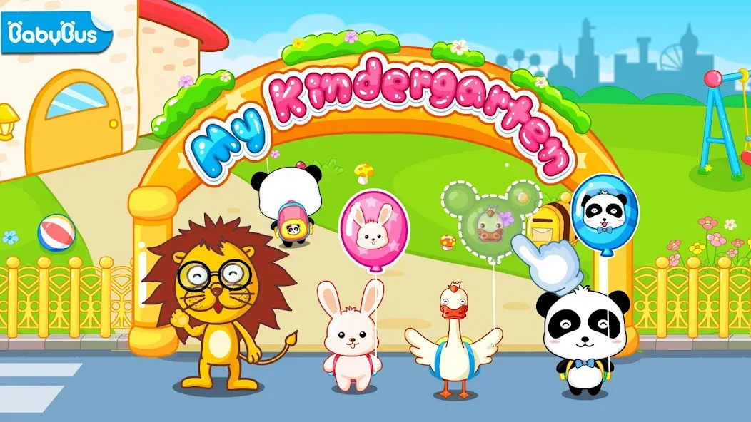 Baby Panda Kindergarten  [МОД Unlimited Money] Screenshot 1