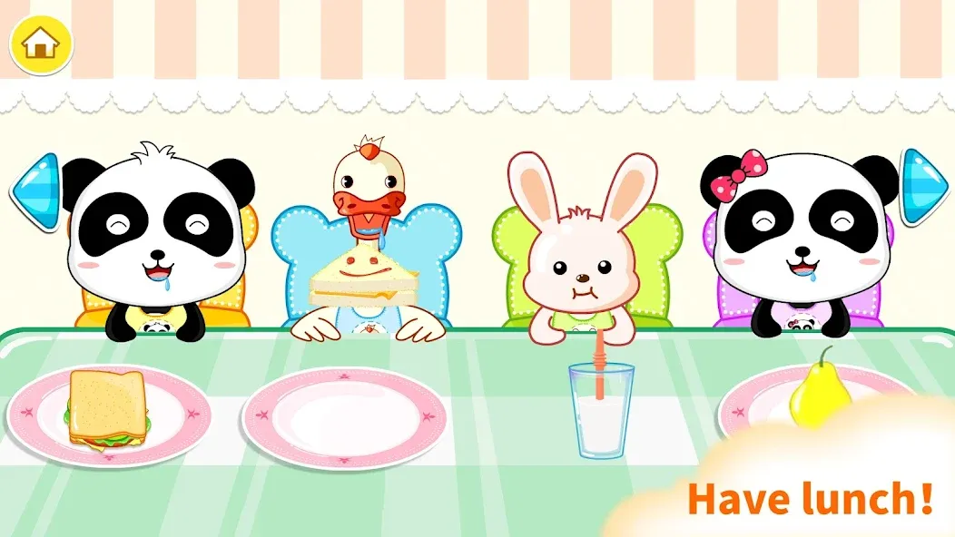 Baby Panda Kindergarten  [МОД Unlimited Money] Screenshot 3