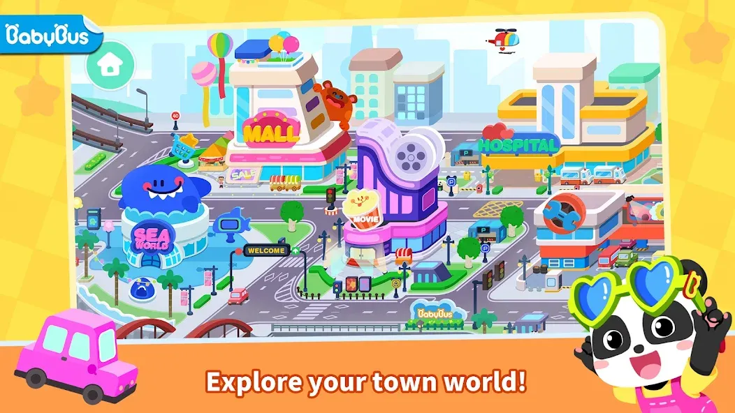 Little Panda's Town: My World  [МОД Unlimited Money] Screenshot 1