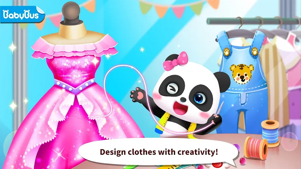 Baby Panda's Fashion Dress Up  [МОД Меню] Screenshot 2