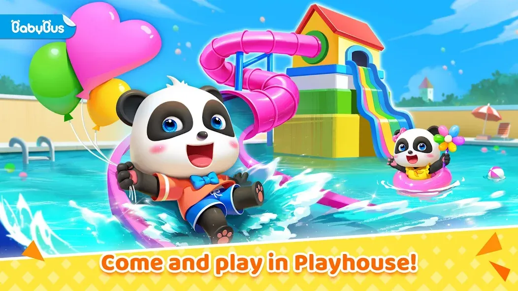 Baby Panda's House Games  [МОД Меню] Screenshot 1