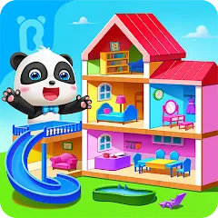 Взлом Baby Panda's House Games  [МОД Меню] - полная версия apk на Андроид