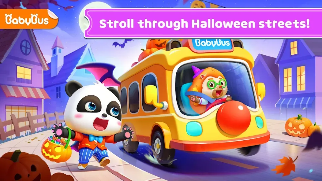 Baby Panda's School Bus  [МОД Меню] Screenshot 1