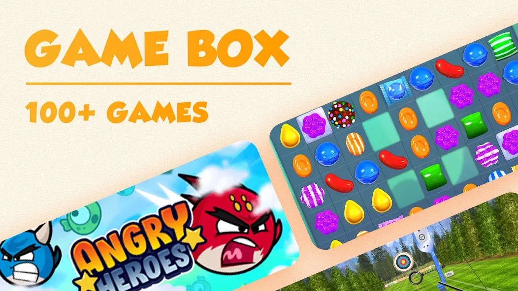 Game Box - 100+ Games (Гейм Бокс)  [МОД Mega Pack] Screenshot 1