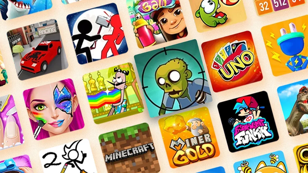 Game Box - 100+ Games (Гейм Бокс)  [МОД Mega Pack] Screenshot 5