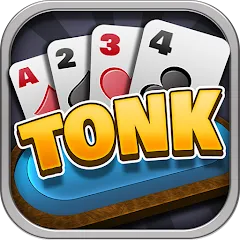 Взломанная Tonk Multiplayer Card Game (Тонк многопользовательская карточная игра)  [МОД Меню] - последняя версия apk на Андроид