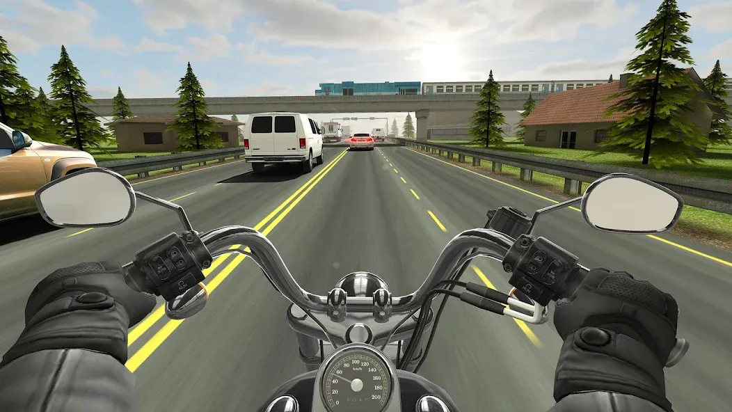 Traffic Rider (Трафик Райдер)  [МОД Меню] Screenshot 1