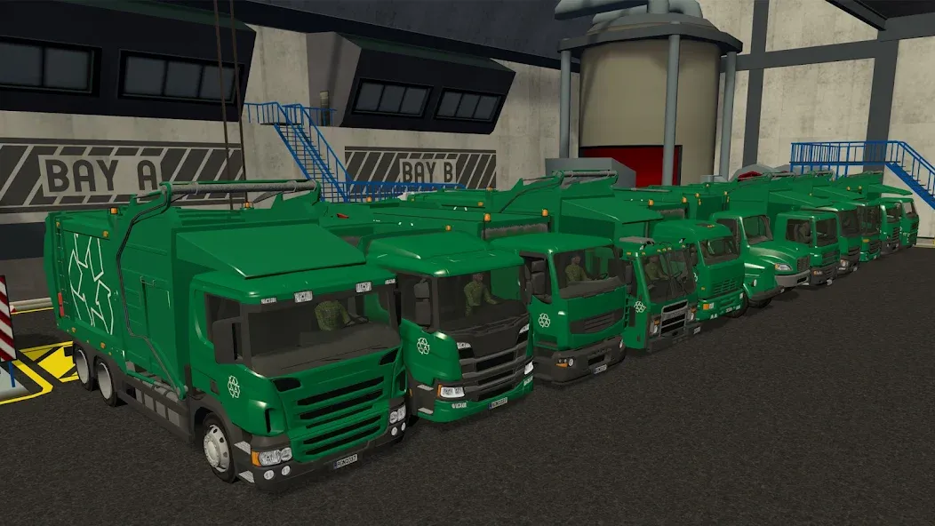Trash Truck Simulator (Трэш Трак Симулятор)  [МОД Много денег] Screenshot 1