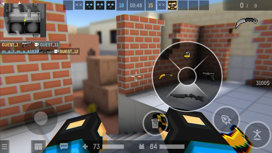 BLOCKPOST Mobile: PvP FPS (БЛОКПОСТ Мобайл)  [МОД Бесконечные монеты] Screenshot 1