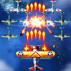 Скачать взломанную Sky Survivor: WWII Aircraft Sh (Скай Сурвайвер)  [МОД Меню] - последняя версия apk на Андроид