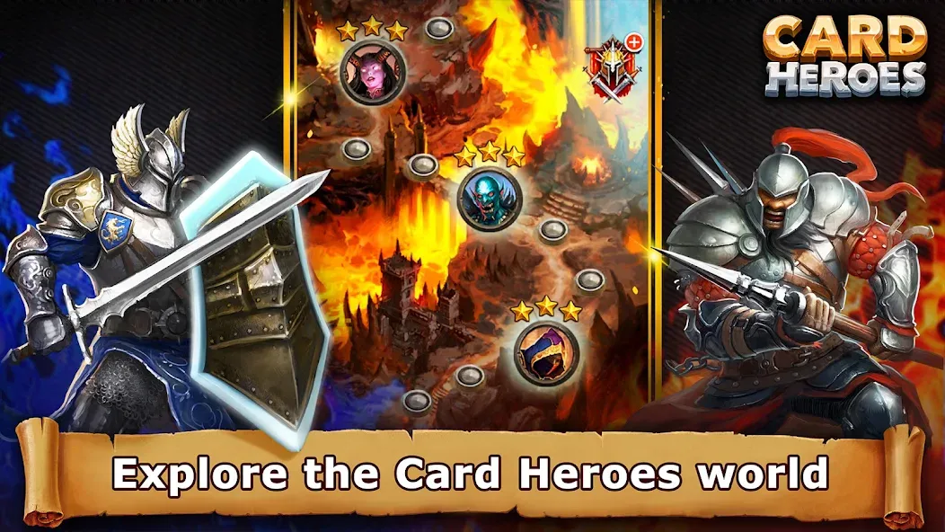 Card Heroes: TCG/CCG deck Wars (Кард Хироес)  [МОД Меню] Screenshot 3