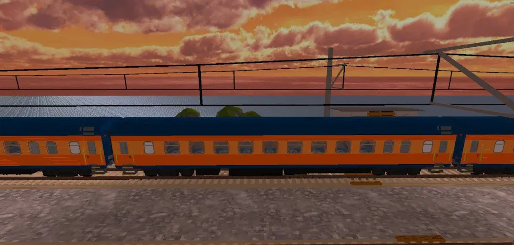 SkyRail - симулятор поезда СНГ (кайрейл)  [МОД Много монет] Screenshot 2