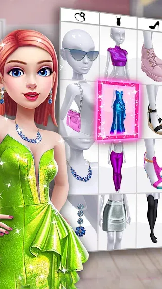 Fashion Makeover Stylist Game  [МОД Много денег] Screenshot 1