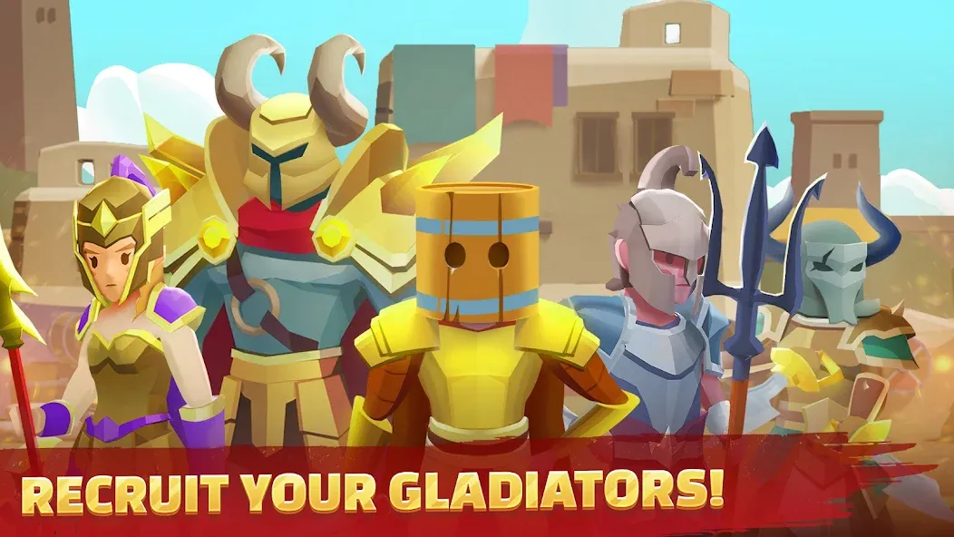 Gladiators Arena: Idle Tycoon (Гладиаторская арена)  [МОД Unlocked] Screenshot 5