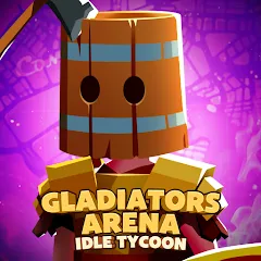 Скачать взломанную Gladiators Arena: Idle Tycoon (Гладиаторская арена)  [МОД Unlocked] - стабильная версия apk на Андроид