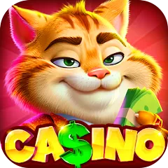 Взлом Fat Cat Casino - Slots Game (Фэт Кэт Казино)  [МОД Unlocked] - последняя версия apk на Андроид