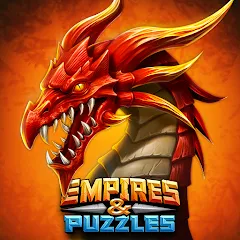 Взломанная Empires & Puzzles: Match-3 RPG  [МОД Mega Pack] - последняя версия apk на Андроид