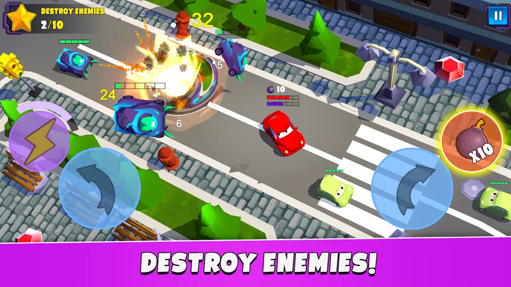 Car Eats Car 5 - Battle Arena (С тс Са 5)  [МОД Много монет] Screenshot 1