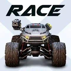 Скачать взломанную RACE: Rocket Arena Car Extreme (РЕЙС)  [МОД Много денег] - полная версия apk на Андроид