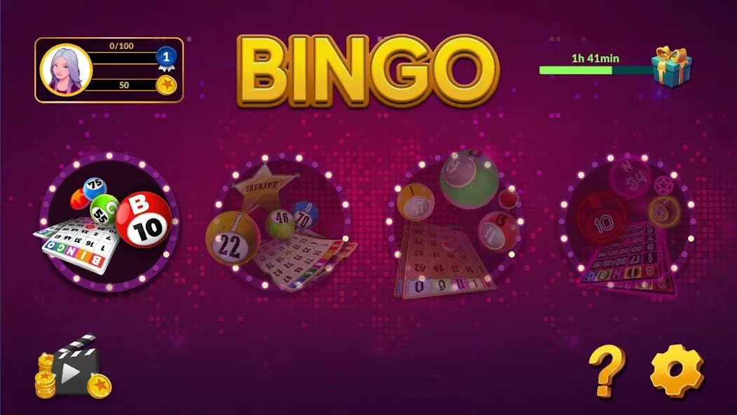 Bingo - Offline Bingo Game  [МОД Unlocked] Screenshot 5