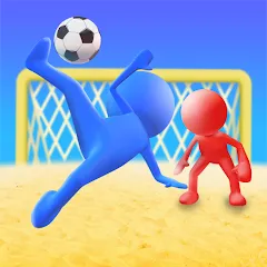 Скачать взломанную Super Goal: Fun Soccer Game (Супер Гол)  [МОД Бесконечные деньги] - последняя версия apk на Андроид