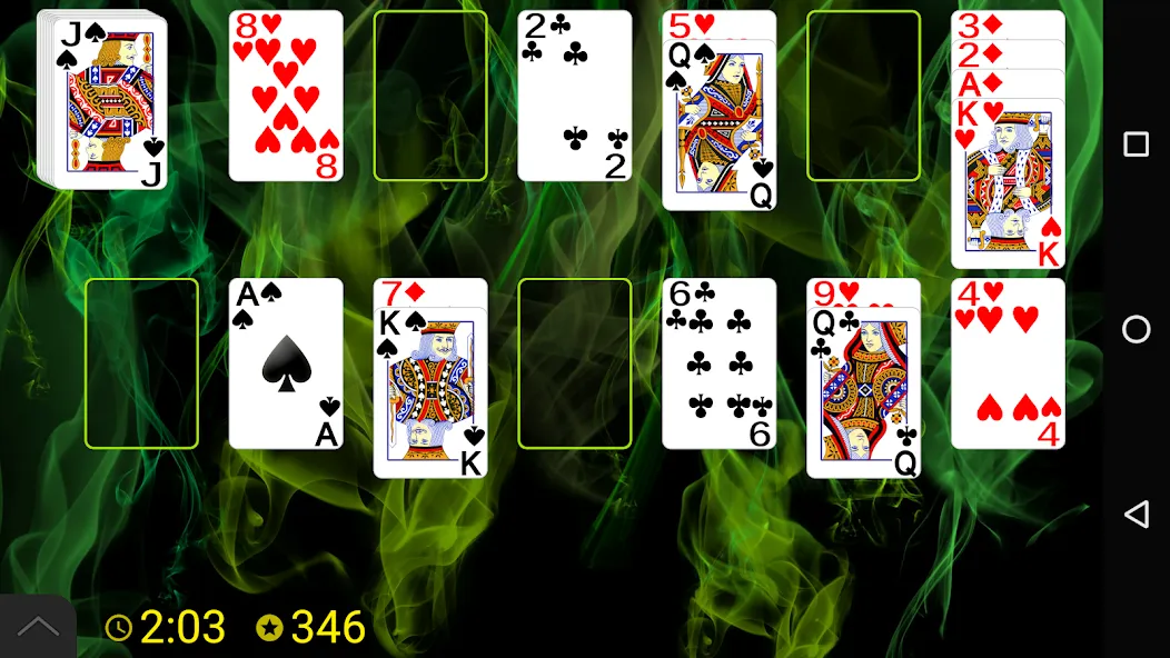 All In a Row Solitaire (Ол ин э Роу Солитер)  [МОД Меню] Screenshot 1