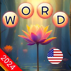 Скачать взломанную Calming Crosswords Word Puzzle  [МОД Menu] - последняя версия apk на Андроид