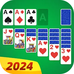 Взломанная Solitaire, Klondike Card Games  [МОД Бесконечные монеты] - последняя версия apk на Андроид