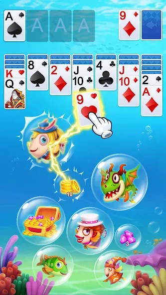 Solitaire  [МОД Mega Pack] Screenshot 5