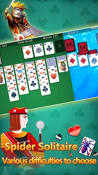 klondike solitaire :card shark  [МОД Много денег] Screenshot 4