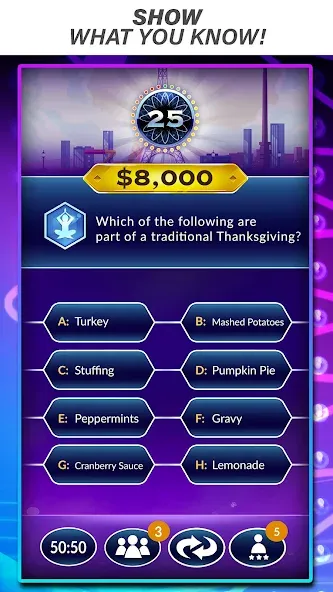 Official Millionaire Game  [МОД Все открыто] Screenshot 1