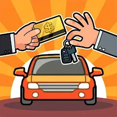 Взлом Used Car Tycoon Game (Юзед Кар Тайкун Гейм)  [МОД Много денег] - полная версия apk на Андроид