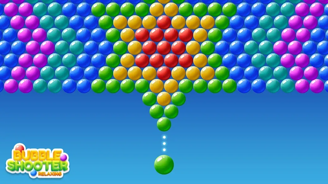 Bubble Shooter Relaxing (Бабл Шутер Релаксинг)  [МОД Много монет] Screenshot 1