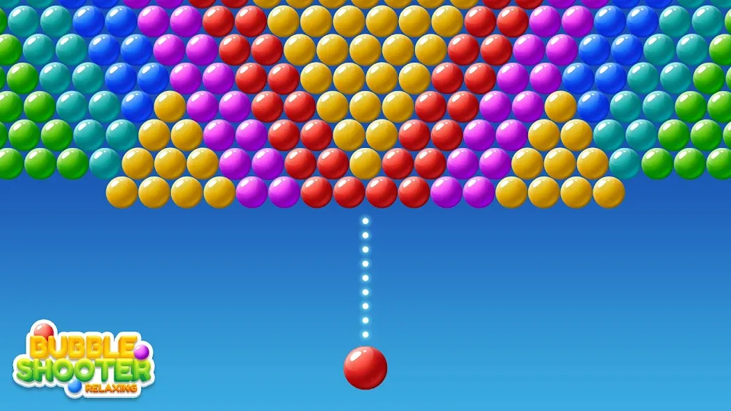 Bubble Shooter Relaxing (Бабл Шутер Релаксинг)  [МОД Много монет] Screenshot 3