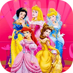 Взломанная Princess Makeup Dressup Salon (Принцесса Мейкап Дрессап Салон)  [МОД Бесконечные монеты] - стабильная версия apk на Андроид