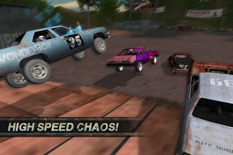 Demolition Derby: Crash Racing (Демолиция Дерби)  [МОД Много денег] Screenshot 4