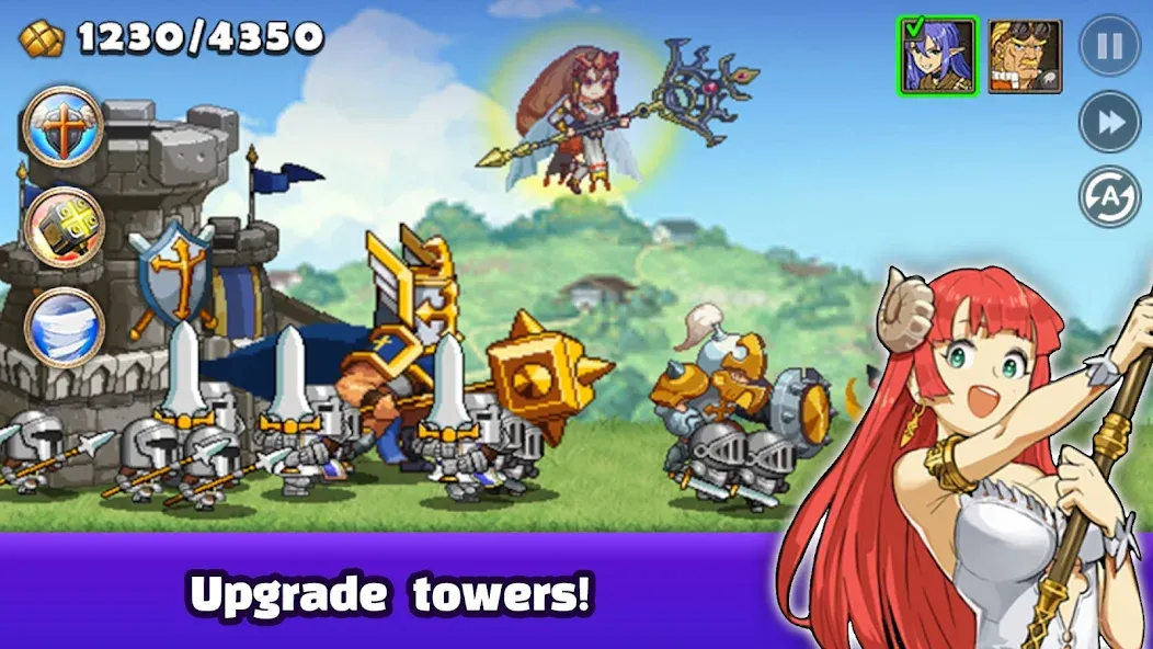 Kingdom Wars - Tower Defense (Кингдом Варс)  [МОД Mega Pack] Screenshot 2