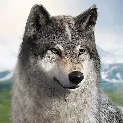 Скачать взломанную Wolf Game: Wild Animal Wars (Вулф Гейм)  [МОД Menu] - полная версия apk на Андроид