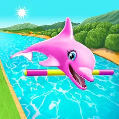 Взломанная My Dolphin Show (Май Долфин Шоу)  [МОД Меню] - последняя версия apk на Андроид