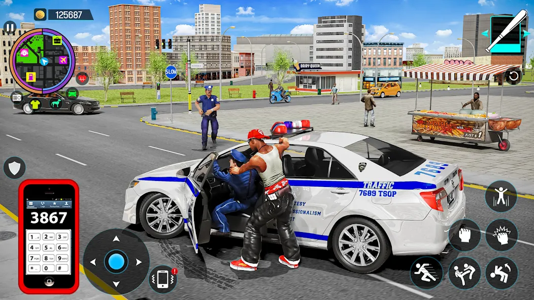 Gangster Mafia City Crime Game  [МОД Бесконечные деньги] Screenshot 3