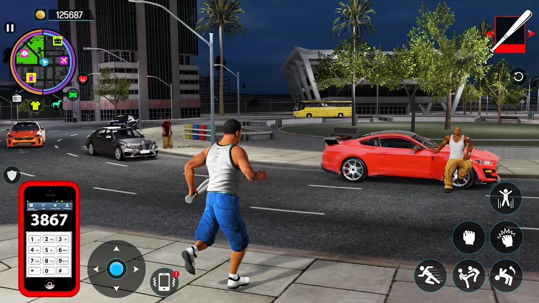 Gangster Mafia City Crime Game  [МОД Бесконечные деньги] Screenshot 4