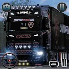 Скачать взлом Euro Cargo Truck Simulator 3D  [МОД Mega Pack] - полная версия apk на Андроид