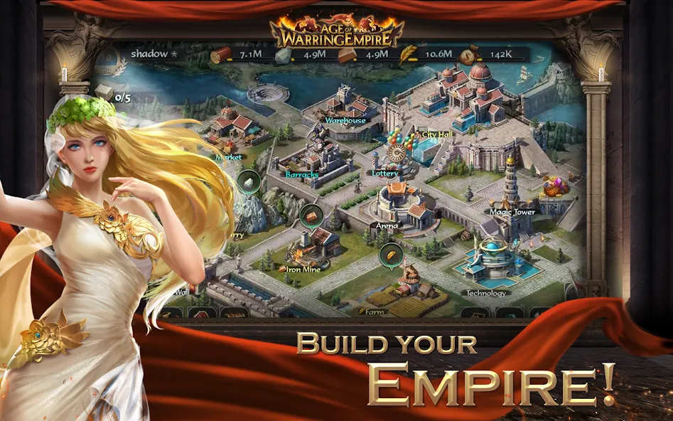 Age of Warring Empire (Эйдж оф Варринг Импайр)  [МОД Mega Pack] Screenshot 2