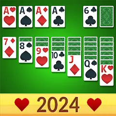 Скачать взломанную Solitaire Classic - 2024 (Солитер Классик)  [МОД Все открыто] - полная версия apk на Андроид