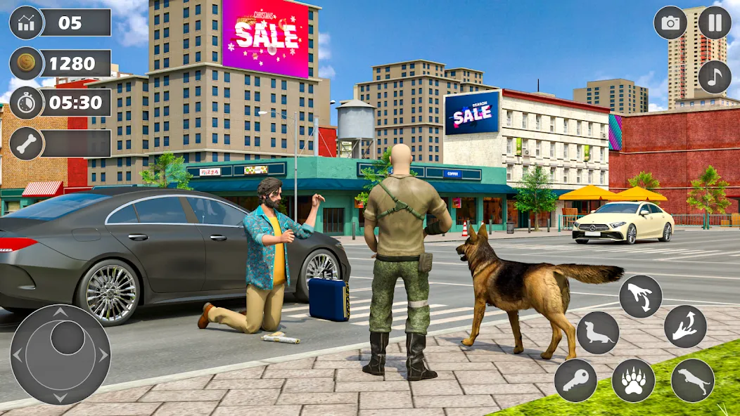 Dog Simulator Dog Game (Армейский симулятор собаки)  [МОД Menu] Screenshot 3