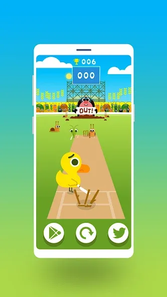 Cric Game - Doodle Cricket (Крик Гейм)  [МОД Unlimited Money] Screenshot 2