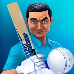 Скачать взлом Stick Cricket Clash (тик Крикет Клаш)  [МОД Unlimited Money] - стабильная версия apk на Андроид