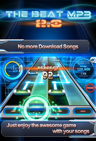 BEAT MP3 2.0 - Rhythm Game  [МОД Бесконечные деньги] Screenshot 1